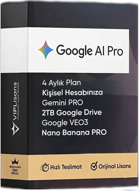 Google AI Pro - Gemini 4 Aylık